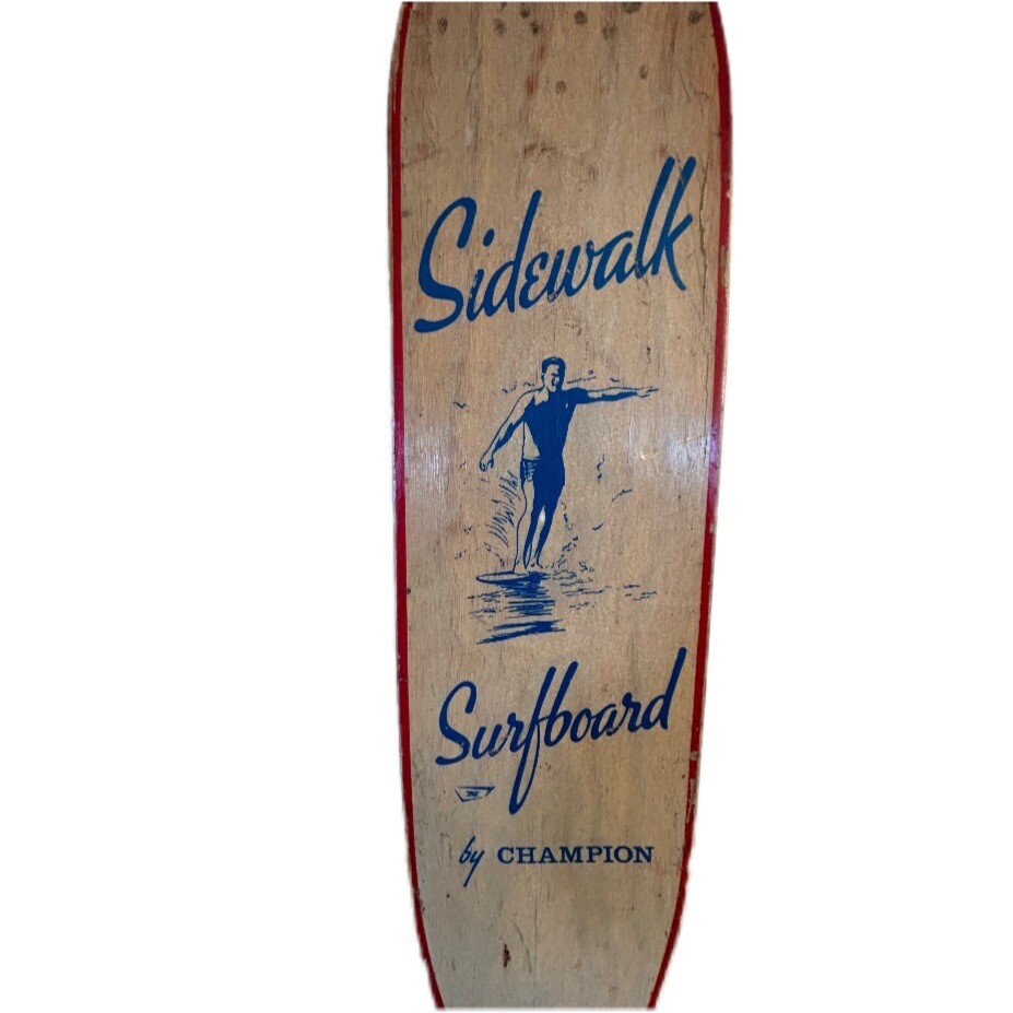【超レア】1960'ビンテージSIDEWALK SURFBOARDスケートボード Vintage 60s Sidewalk Surfboard By Champion | eBay