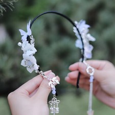 Ancient Hair Accessories Tassel Headband Chinese Style Accessories Hanfu Jewelry