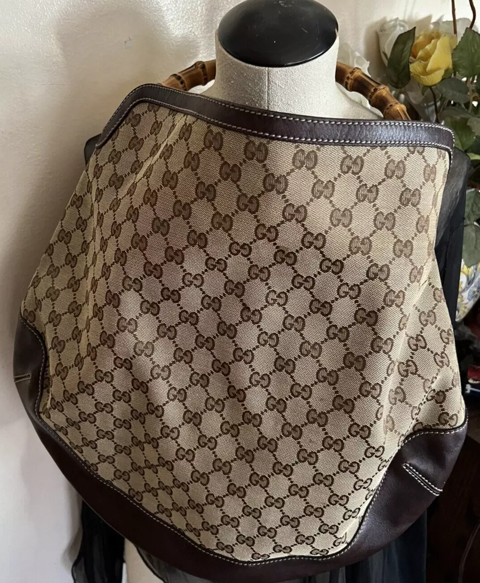 Gucci Monogram Canvas Tote