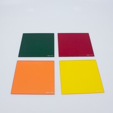 Lot of Cokin P Filters - B W Red Yellow Orange Green Black and White 001 003 004