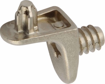 NEU Regalträger, steckbar, mit Gewinde, für Ø 5 mm Bohrungen 20 Stück D025