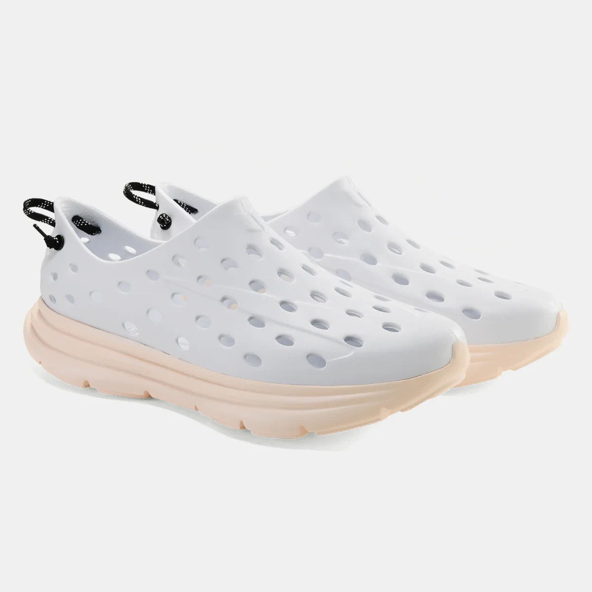 Kane Revive Recovery Shoes Men's 11 White Round Toe Slip On Perforated DDK1701