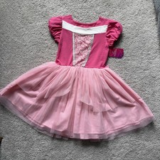 Disney Princess Aurora Sleeping Beauty Pink Tutu Tulle Dress MNWT