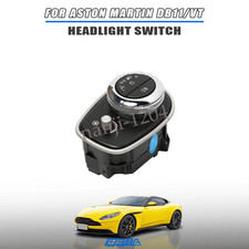 Headlight Lamp Control Switch W/ Bracket For 2017-2024 Aston Martin DB11 DBS