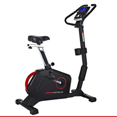 HAMMER Heimtrainer Cardio Motion BT, Ergometer, Trainingsgerät, Fitnessbike