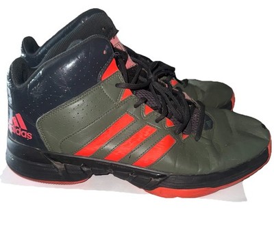 Adidas Cross Em 3 Mens Size 11 Basketball Shoes Miami Hurricanes Camo Green 
