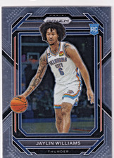 2022-23 Panini Prizm - Jaylin Williams #247 Rookie (RC) Thunder