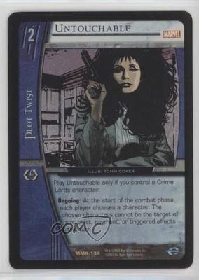2005 VS System Marvel Knights Foil Untouchable #MMK-134