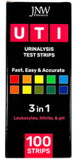 Jnw Direct 4-in-1 Urine Test Strips - 100 Uti Test Strips, Accurate At Home