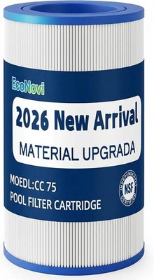 CC75 PAP75 Pool Filter Cartridge 75 sq.ft 5oz Trilobal, for Pentair RP Series