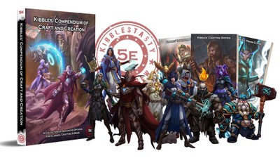 D&D 5E Compatible Kibbles' Compendium of Craft & Creation Core Book (Hardcover)