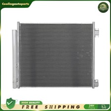 Aluminum A/C Condenser w/ Receiver Dryer For 2017-2021 Nissan Rogue Sport 2.0L
