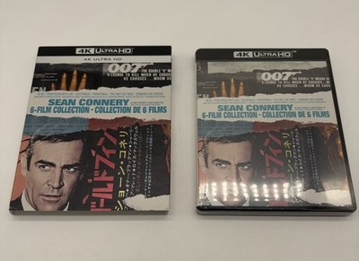 James Bond: Sean Connery 6-Film Collection [4K UHD Blu-ray] Boxed Set New