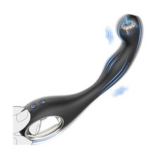 Prostate Vibrator with 10 Vibration Modes, Male Prostate Massager  Women G S...
