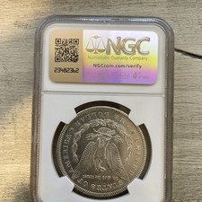 MS 60 Graded NGC 1878 Year Morgan US Dollars (1878-1921) for sale