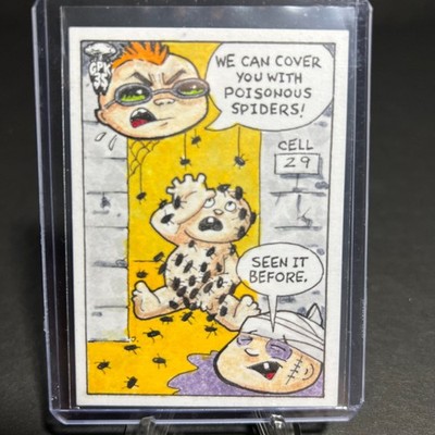 2020 GARBAGE PAIL KIDS UNTOLD STORIES FINAL ART SKETCH CARD DAN CONTOIS