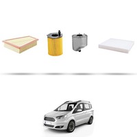 Hoffcar Set Service - 4 Filter FüR Ford Transit Tourneo Kurier 1.5 Tdci 55Kw