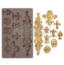 Prima Marketing Re-Diseño Molde Silicona - (#637149) - 5" X 8" Fleur De Lis