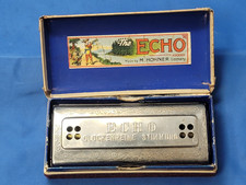 VINTAGE RARE ECHO GLOCKENREINE STIMMUNG M, HOHNER HARMONICA