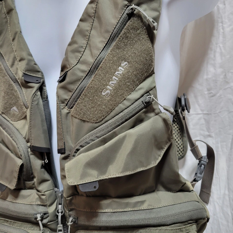 Simms Waypoints Vest Convertible Greystone Fly Fishing Outdoors - Image 2 of 4