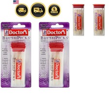 BrushPicks Interdental Toothpicks, 120-Picks per Pack 2-Pack