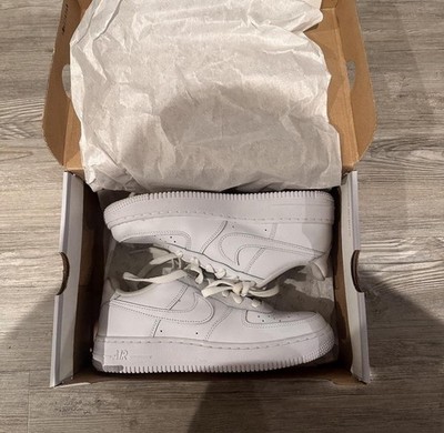 GS Size 5.5 - Nike Air Force 1 Low White