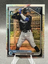 2024 Bowman Chrome - Prospects Andres Valor #BCP-196 Mojo Refractor (RC)