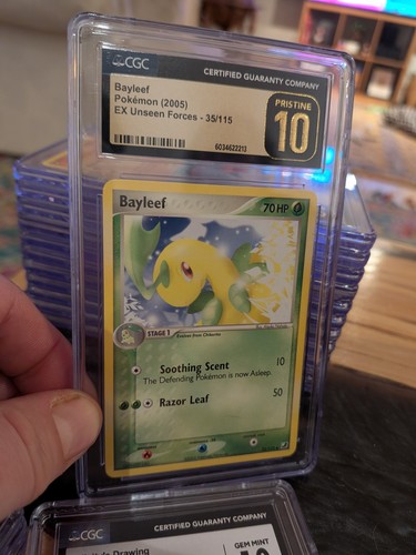 Bayleef graded CGC 10 for sale on eBay