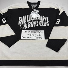 Mens Size XL Billionaire Boys Club BBC Heavyweight Knit Puck Jersey Sweater