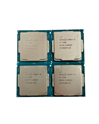 LOT OF 4x Intel Core i5-7500 Processor 3.40 GHz CPU  #26