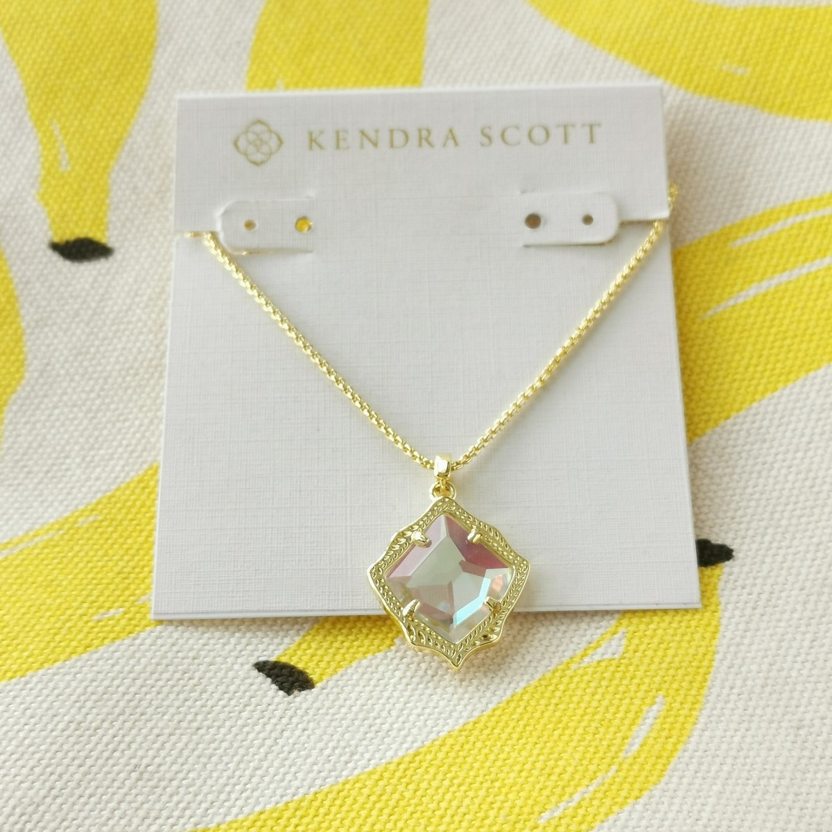 Gold Pendant Kendra Scott Kacey Necklace Kendra Scott Kacey