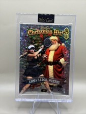 2025 Wil Card Christmas Hits Anna Leigh Waters True 1/1 Santa