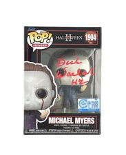 Dick Warlock Signed Michael Myers Halloween II Scare Fair Vaulted Funko Pop 1904