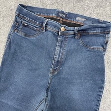 Curve Appeal Women's Blue High Rise Minimalist Jegging Jeans Size 14/32