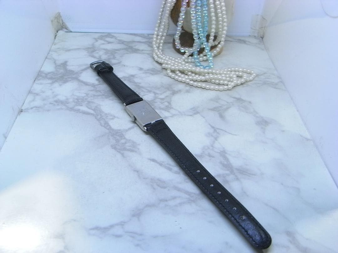 Orient Vintage Rectangular Manual Wind Ladies Wat… - image 6