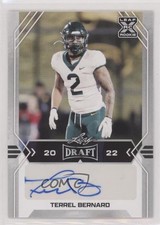2022 Leaf Draft Auto Terrel Bernard #BA-TB1 Auto 0s55