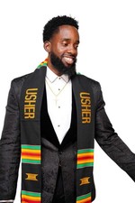Usher Handwoven Kente Scarf-Sash DP1549