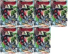 MILES MORALES SPIDER-MAN #1 VICENTINI 1:25 VARIANT GWEN MULTIVERSE LOT OF 7 NM