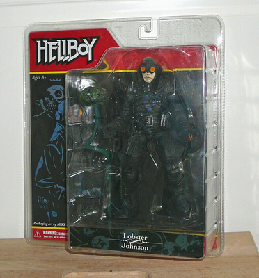 Lobster Johnson 2005 Mezco Hellboy Comic Series 1 Action Figure
