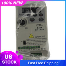 New In Box VFD004L21A 0.4KW 220V Frequency Converters for Delta