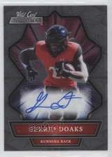 2021 Wild Card Alumination Gerrid Doaks Rookie Auto RC 6er. rookie card picture
