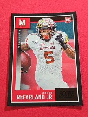 2020 Anthony McFarland Jr. ROOKIE RC Panini Score Black Parallel #372