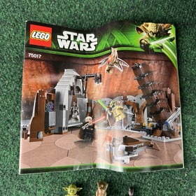 LEGO Star Wars Set 75017 Duel On Geonosis  Poggle Yoda INCOMPLETE See Pictures