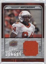 2015 Upper Deck CFL UD Game Jersey Manny Arceneaux #GJ-MA 0c3