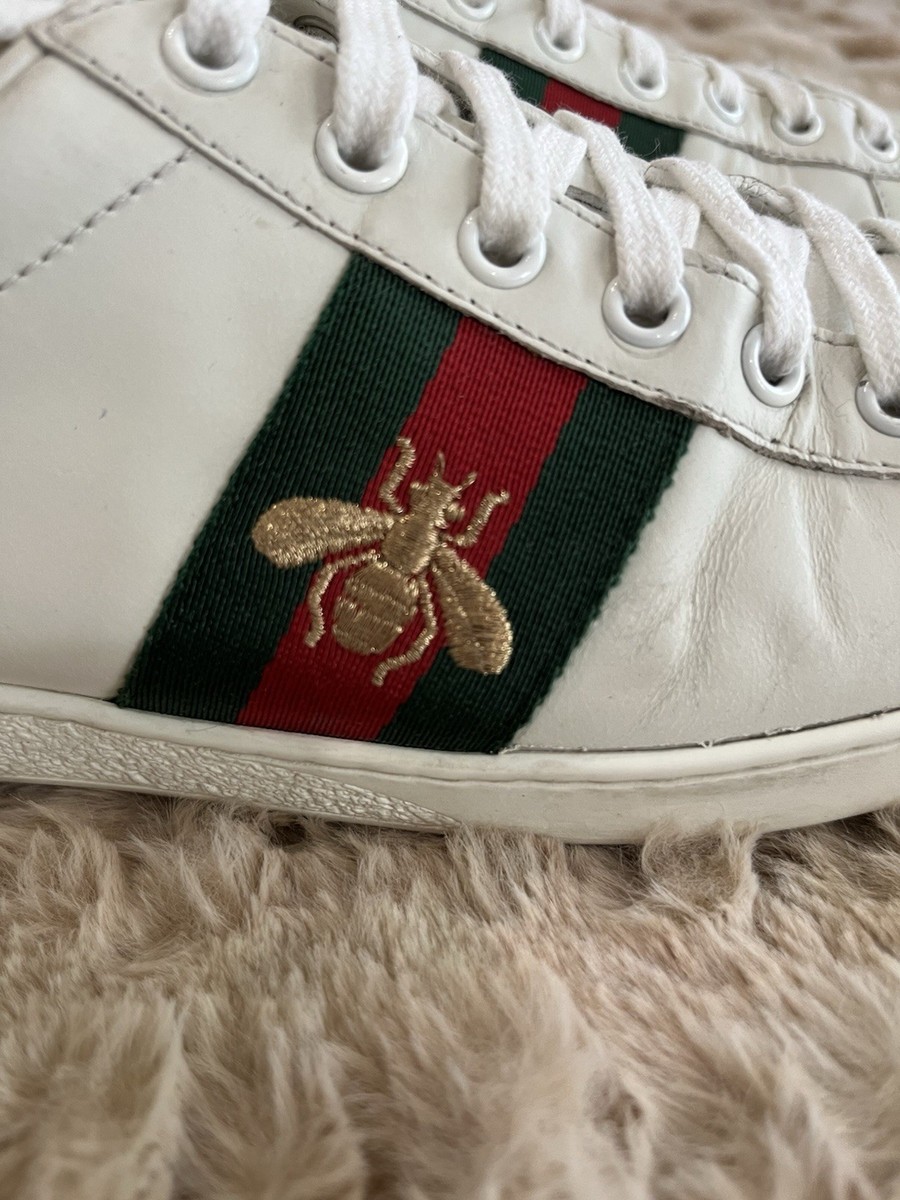 Women's Gucci Ace sneaker with beeSize 38.5 US 8.5 | eBay