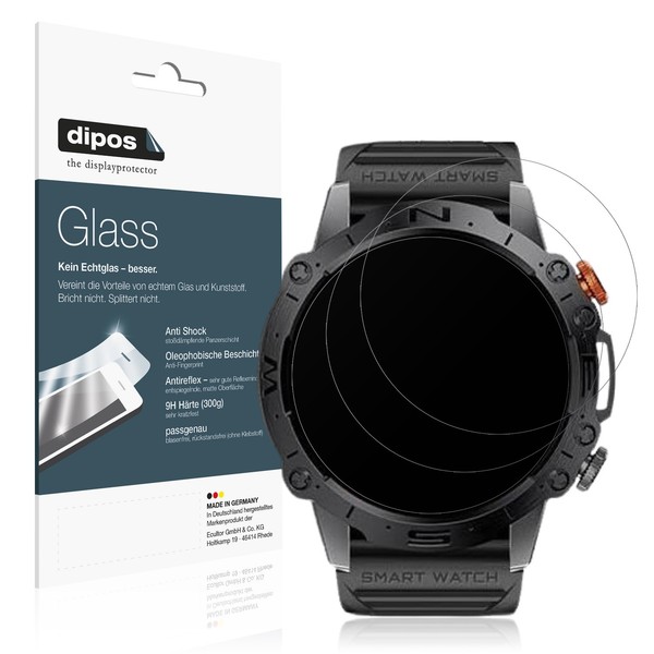 2X Schutzfolie FüR Atheewon S10 Matt - Anti-Shock 9H Folie Dipos Glass-image