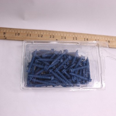 (75 Pack) Tapcon Hex-Washer-Head Concrete Anchors 1/4'' x 1-3/4'' 24320