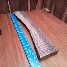 Claro Walnut 1.4" X 4.7" X 27.0" Wood Blank for Woodworking Projects