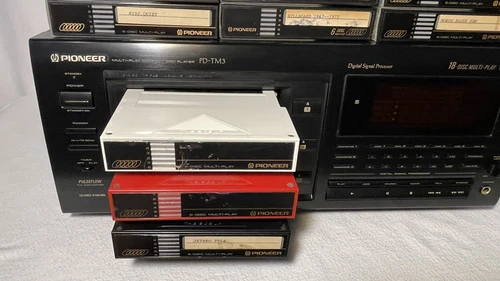 Pioneer PD TM3 18 Multi Play Compact Disc CD Player Changer with Triple Magazine - Imagen 7 de 24