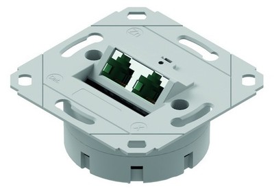 PROTEC.net PNDD6A2 Design LSA Datendose Cat.6a 2-f